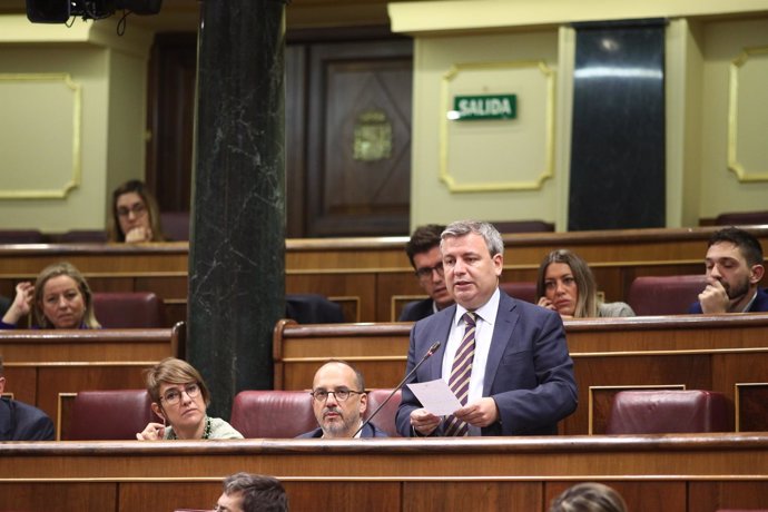 El diputado del PDeCAT Jordi Xucla en el Congreso