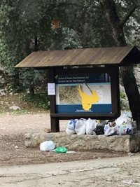 El PP de Selva denuncia acumulación de basura en zonas ANEI y culpa a la gestión del Ibanat
