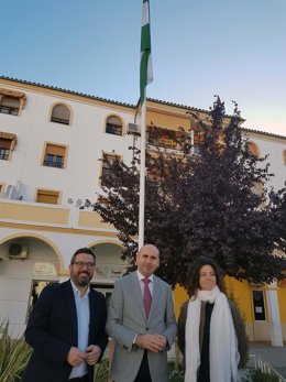 Conejo  chicón antequera 4 diciembre bandera 