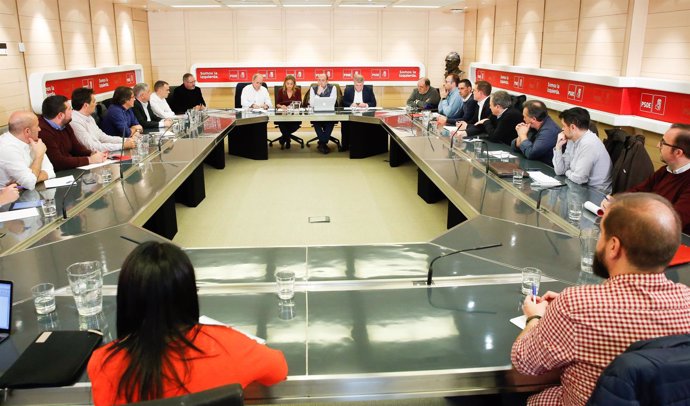 Reunión de coordinación del PSOE