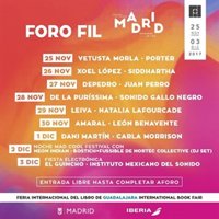 Vetusta Morla, Dani Martín o Amaral participarán en el programa musical de Madrid en la Feria del Libro de Guadalajara