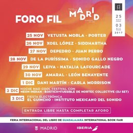 Conciertos para la Feria de Guadalajara