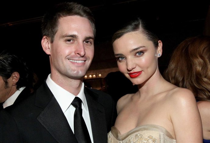 MIRANDA KERR Y EVAN SPIEGEL