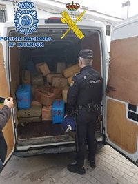 Asciende a 2.800 kilos de hachís la droga intervenida en una vivienda de la barriada del Saladillo