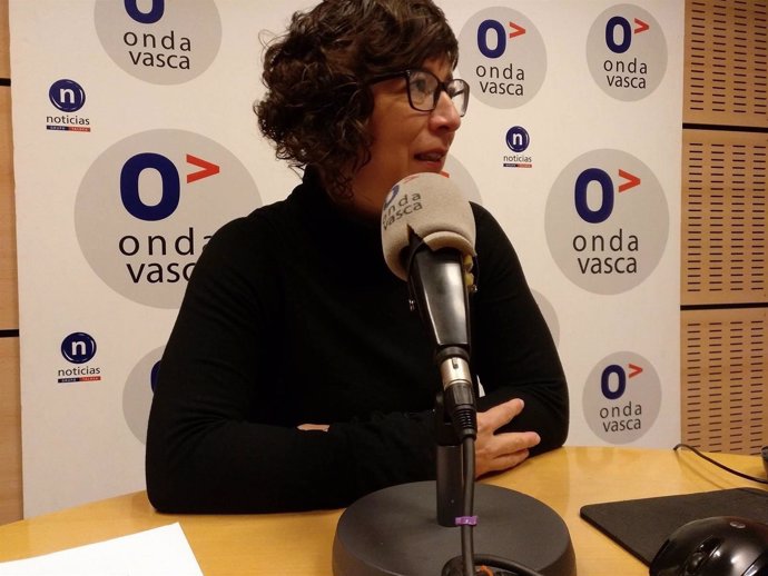 Loli García, secretaria general de CCOO en Euskadi