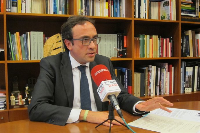 El conseller de Territori i Sostenibilitat de la Generalitat, Josep Rull