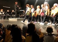 Unos 4.000 alumnos de Palma participan en una actividad de música en directo con la Banda Municipal