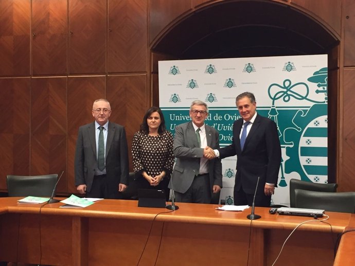 José Antonio Pérez Méndez, Inés Rubín, Santiago García y Faustino González-Cueva