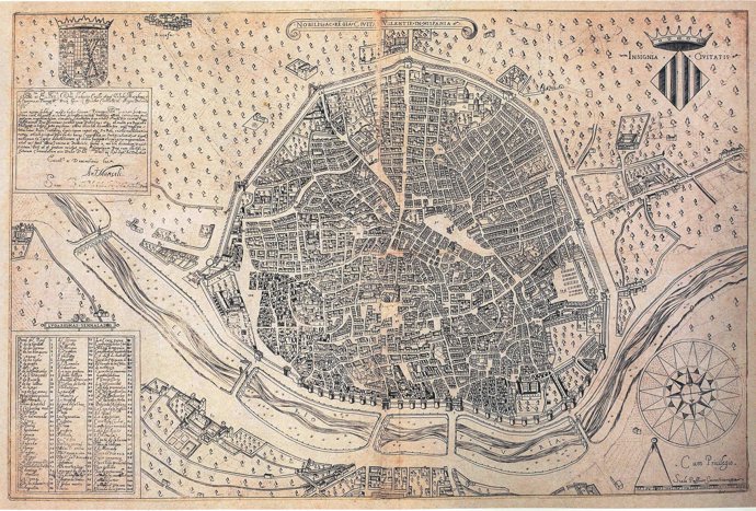 Plano de Antonio Mancelli. 1608 