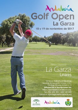 Cartel de Golf Open La Garca