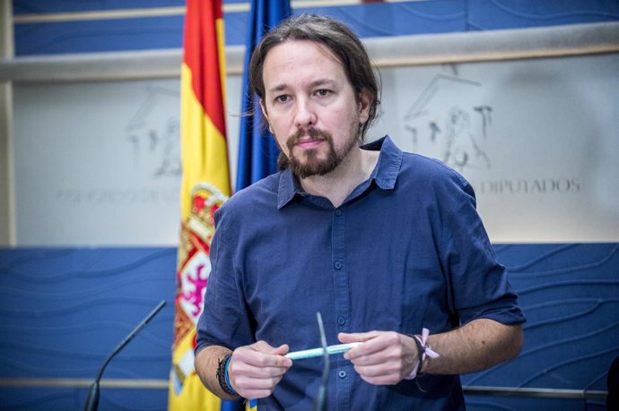 Pablo Iglesias, secretario general de Podemos