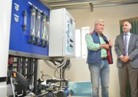 La UPCT pone en marcha una desalobradora experimental para reducir hasta un 80% las salmueras