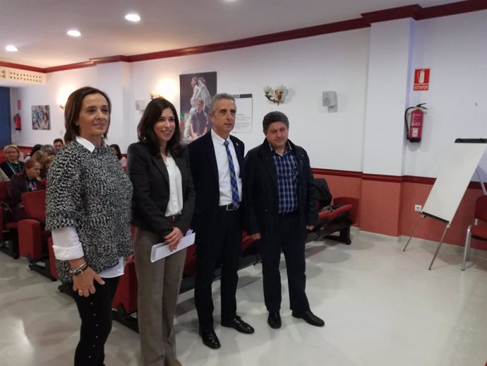 Inauguración del taller en Lucena