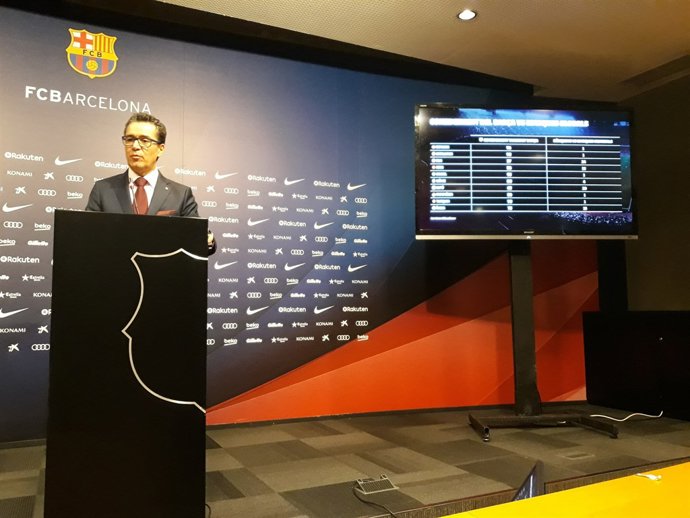 El portaveu del FC Barcelona, Josep Vives