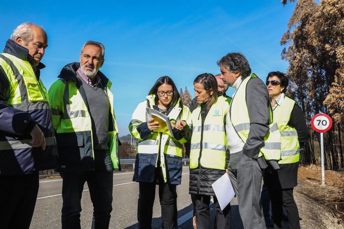 Ethel Vázquez sobre carreteras afectadas por incendios.