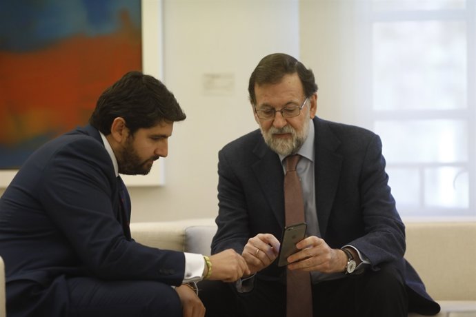 Rajoy rep a La Moncloa al president de la Regió de Múrcia