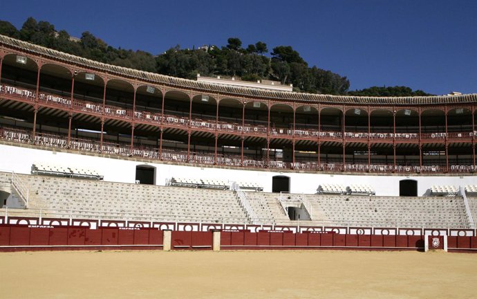 Plaza, toros, malagueta, graderío 