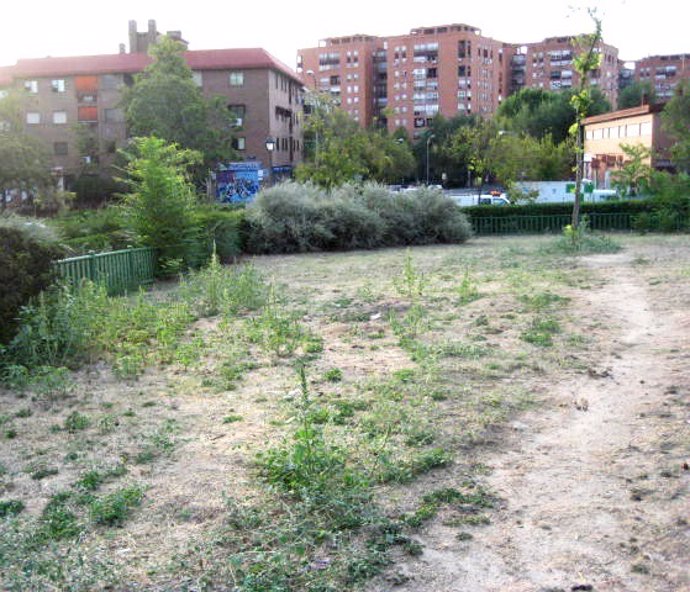 Zona verde en Madrid