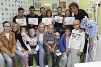Dibujos de El Retiro ilustran las paredes de Sala de Oncología del Niño Jesús para aliviar estancia de niños con cáncer