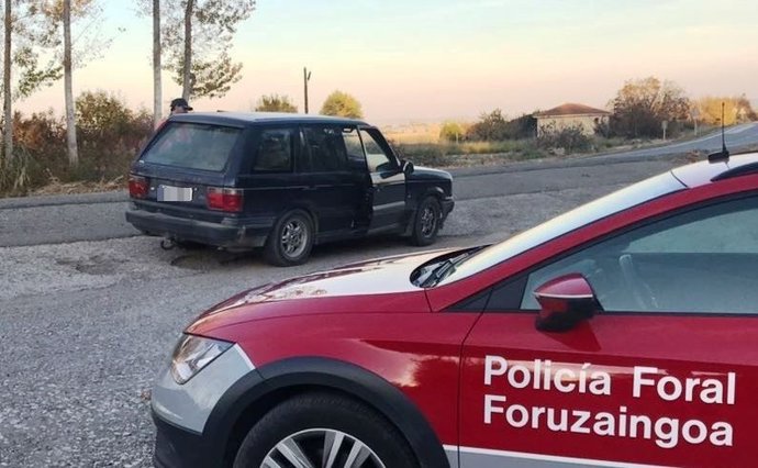 La Policía Foral sanciona a un conductor multi infractor