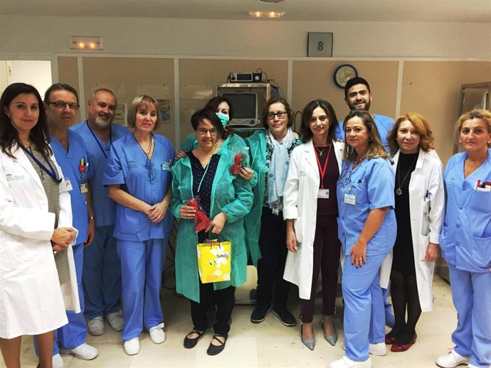 Donación de pulpitos de ganchillo terapéuticos al Macarena