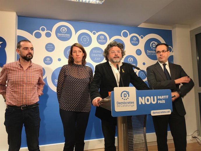 G.Ardanuy, T.Laïlla, A.Castellà i C.Sala, Demòcrates