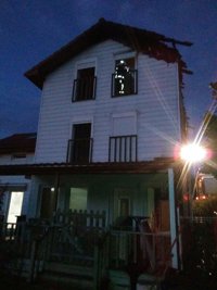 Un incendio causa importantes daños en una vivienda de Aristregi y su propietario es atendido por ansiedad