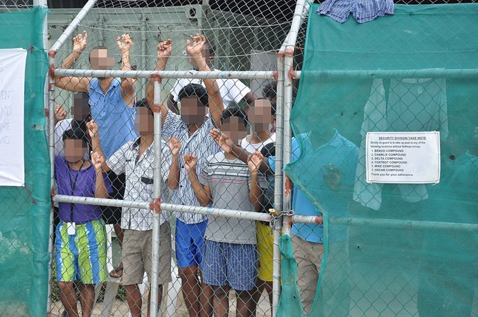 Centro de detención de solicitantes de asilo en Manus