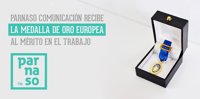 Sevilla.- Parnaso Comunicación recibe, este viernes, la Medalla de Oro al Mérito en el Trabajo