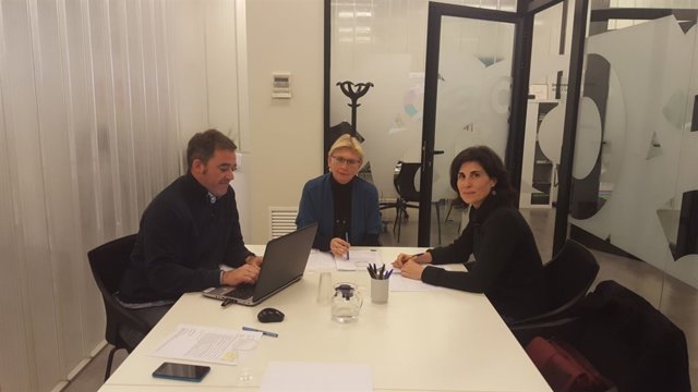 Martín y la Defensora de laCiudadanía de Palma