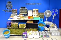La Policía se incauta de nueve kilos de droga en Miranda de Ebro (Burgos)