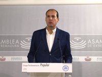 El PP demanda "más detalle" sobre los PGEx y critica que otros grupos cuentan con "muchísima más información"