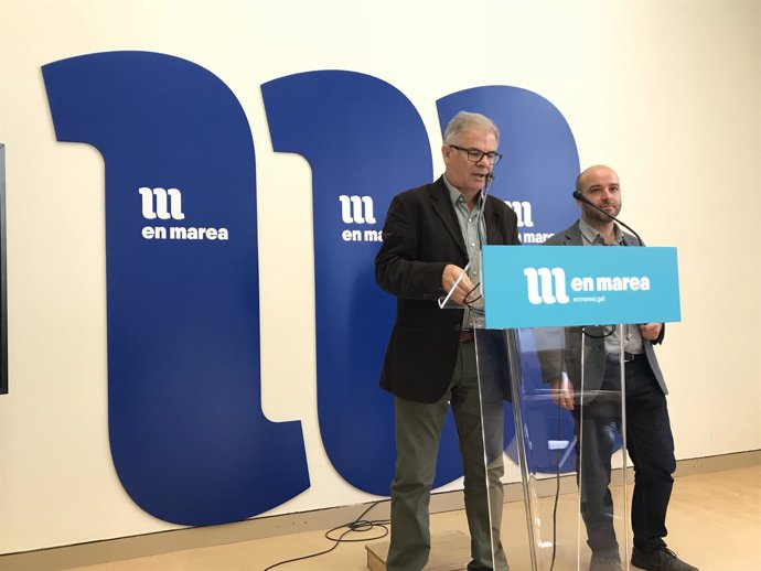 Luís Villares y Manuel Lago, de En Marea