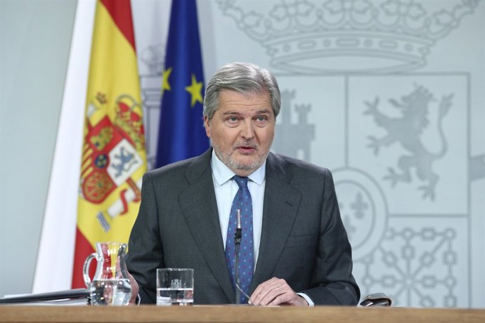 Roda de premsa d'Iñigo Méndez de Vigo després del Consell de Ministres