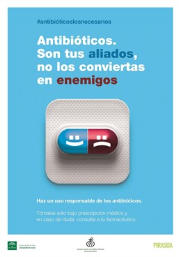 Farmacias andaluzas llaman al corrector uso de los antibióticos