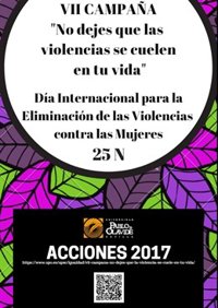 Comienzan las actividades de la UPO por el Día para la Eliminación de la Violencia contra las mujeres