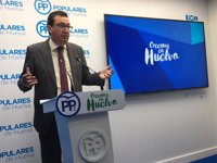 El PP afirma que Susana Díaz cierra el Debate de la Comunidad "sin proyectos y sin euros para Huelva"
