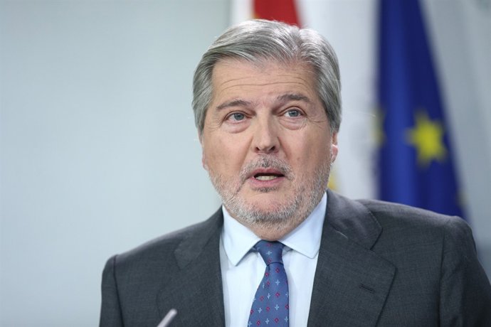 Roda de premsa d'Iñigo Méndez de Vigo després del Consell de Ministres