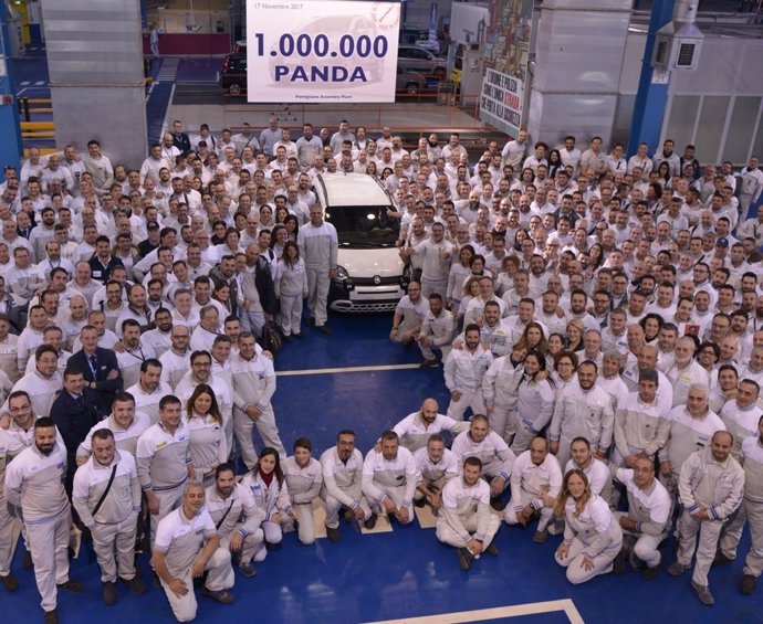 Fiat produce la unidad un millón de la cuarta generación del Panda