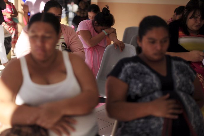 Mujeres embarazadas en El Salvador