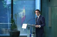 Aznar confía en que Ledezma será "la voz de la oposición" de Venezuela en el exilio y le da la bienvenida a España