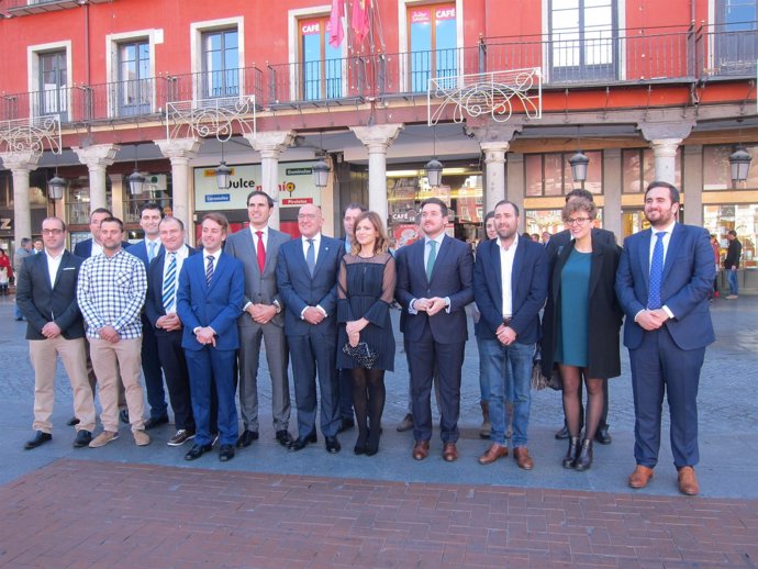 Valladolid. Alcaldes homenajeados en el día de la provincia