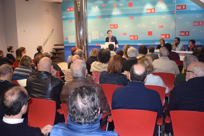 Pedro Casares, secretario general PSOE de Santander 