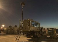 El Batallón de Transmisiones de la UME despliega en La Garrovilla 130 militares en un simulacro