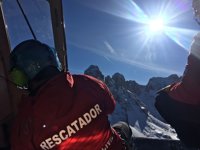 Evacuado en helicóptero afectado por la muerte de un compañero en Picos de Europa