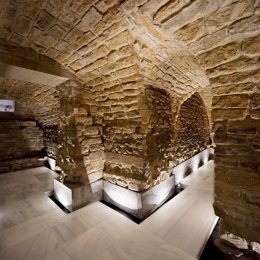 Galerías subterráneas del antiguo Pósito Real de Porcuna.