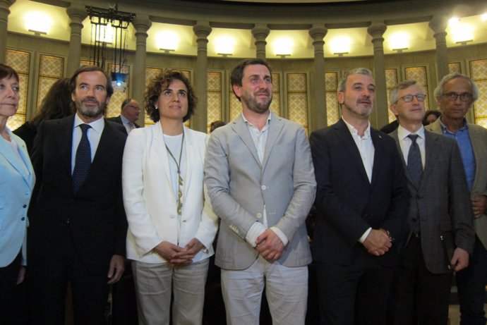 G.Rodés, Dolors Montserrat,A.Comín,J.Collboni,Joan Massagué,Bonaventura Clotet