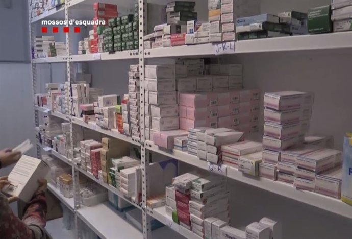 Medicaments intervinguts pels Mossos