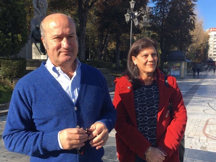 Diputados del PP asturiano Luis Venta y Carmen Pérez de la Mata