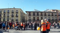 Más de un centenar de personas reivindican en Valladolid la prevención de la "violencia vial"